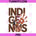 Native American Indigenous Red PNG, Hand Indian Blood Themed PNG