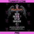 Need Prayer Tap My Shoulder PNG, Bible Verse Christian PNG