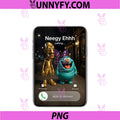 Neegy Funky Ehh Is Calling PNG, Funny Brainrot Viral Meme Cool PNG