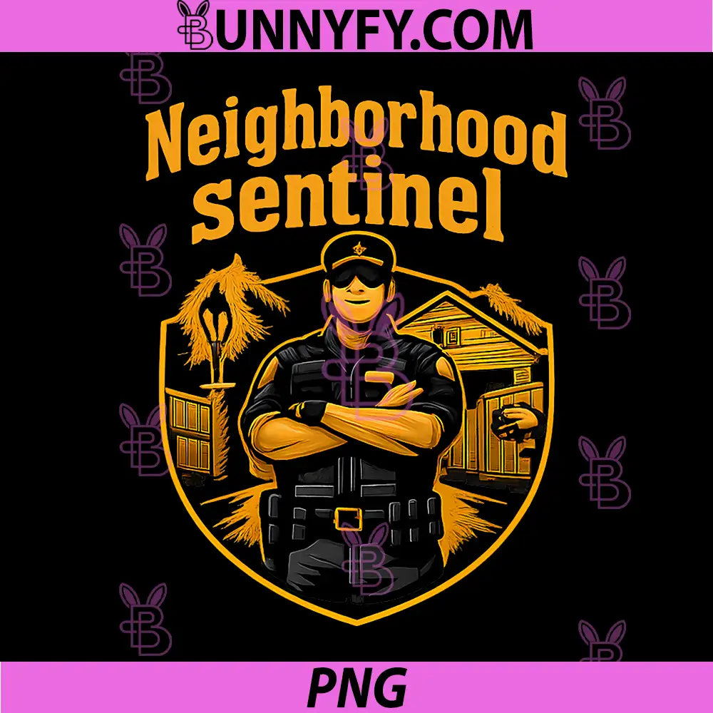 Neighborhood Sentinel PNG, Local Pride Badge Graphic PNG