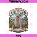 Neil The Seal PNG, Graphic PNG