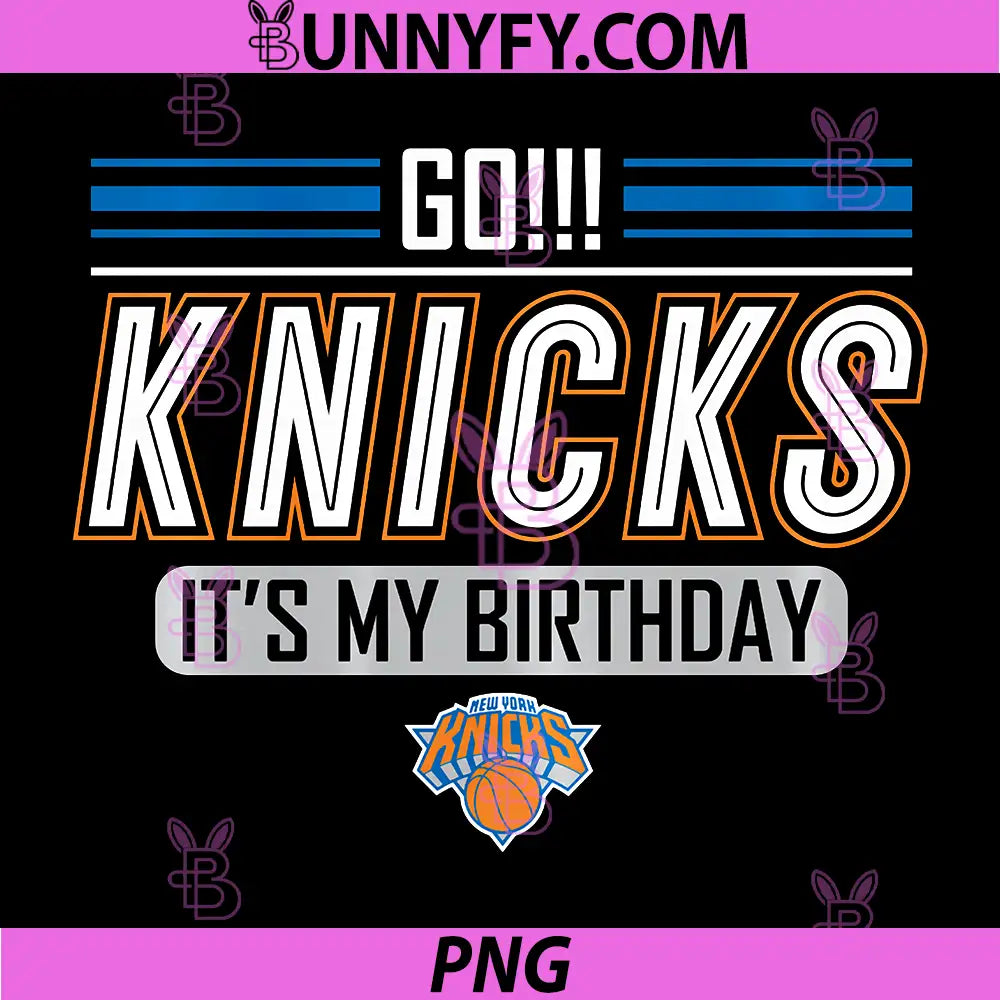 Neon Go New York PNG, Knicks Retro Logo PNG