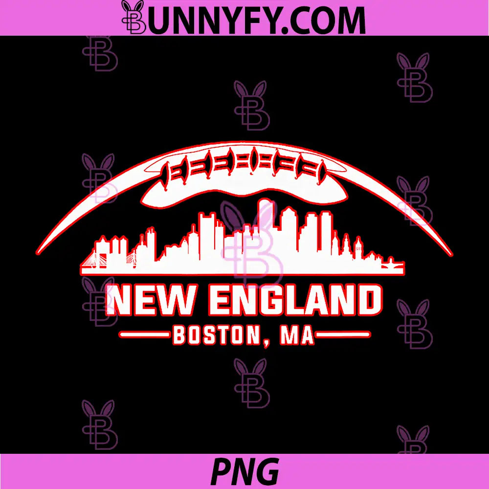 New England Boston MA Skyline PNG, Boston City Skyline Sports Fan PNG