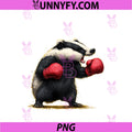 Nice Badger Animal For Box And Fight PNG, Sport Lovers PNG