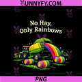 No Hay Only Rainbows PNG, Unicorn Wrangler Farm Graphic PNG