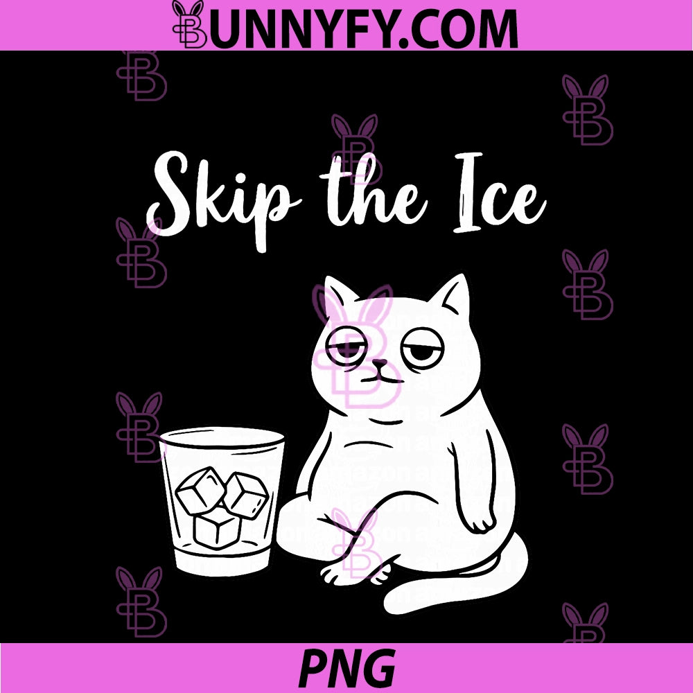 No Ice Please Cat Shirt PNG, Funny Cat Lover PNG