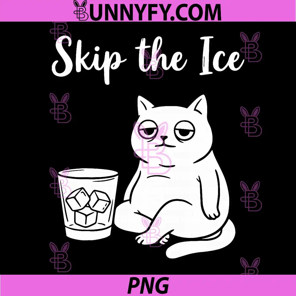 No Ice Please Cat PNG, Funny Cat Lover PNG