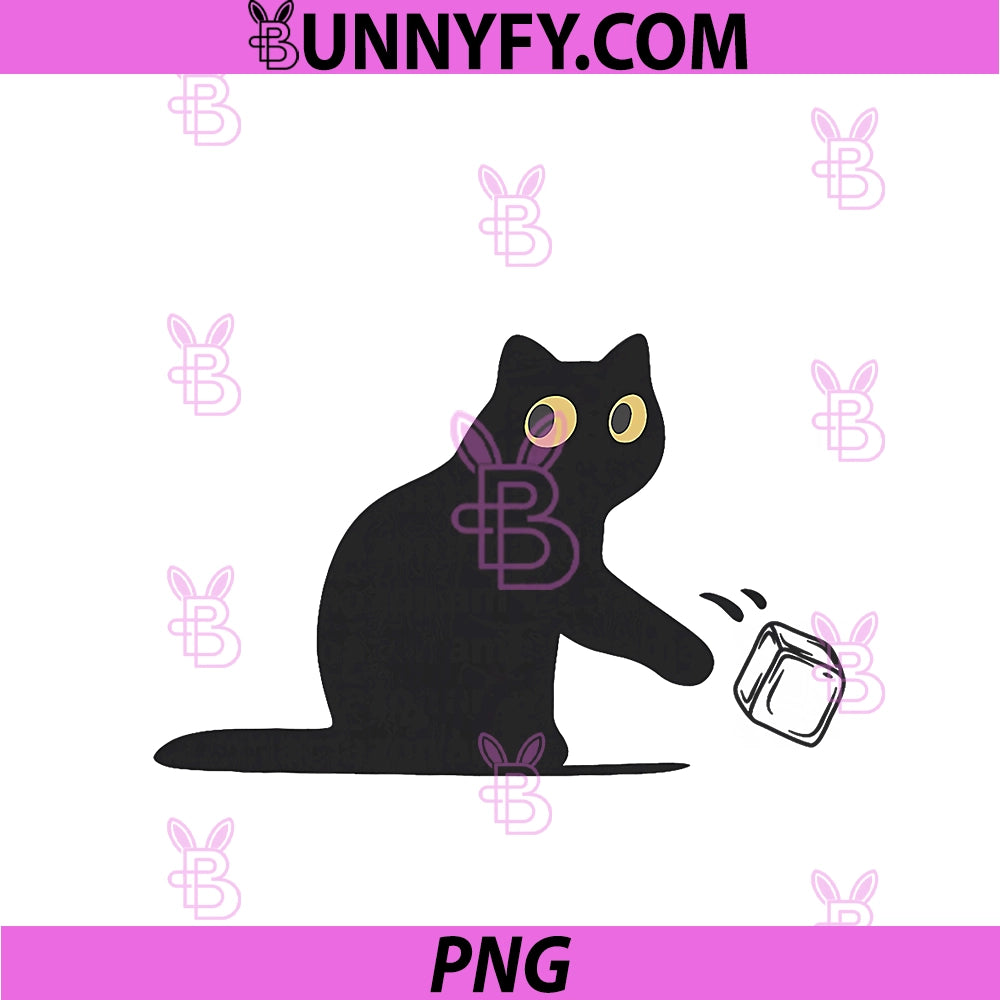 No Ice Please Funny Cat PNG, Meme Men PNG