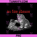 No Ice Please PNG, Funny Cat Meme PNG