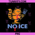 No Ice Please PNG, Funny Cat Meme PNG
