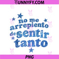 No Me Arrepiento De Sentir PNG, Tanto PNG