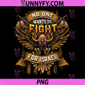 No One Wants to Fight for Israel PNG, No Wars US Flag Patriotic PNG