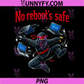 No Reboots Safe PNG, IT Humor Ninja Laptop Graphic PNG