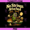 No Strings Attached PNG, Pickleball Retro Marionette Pickle PNG