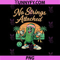 No Strings Attached PNG, Pickleball Retro Sport Pickle Puppet PNG
