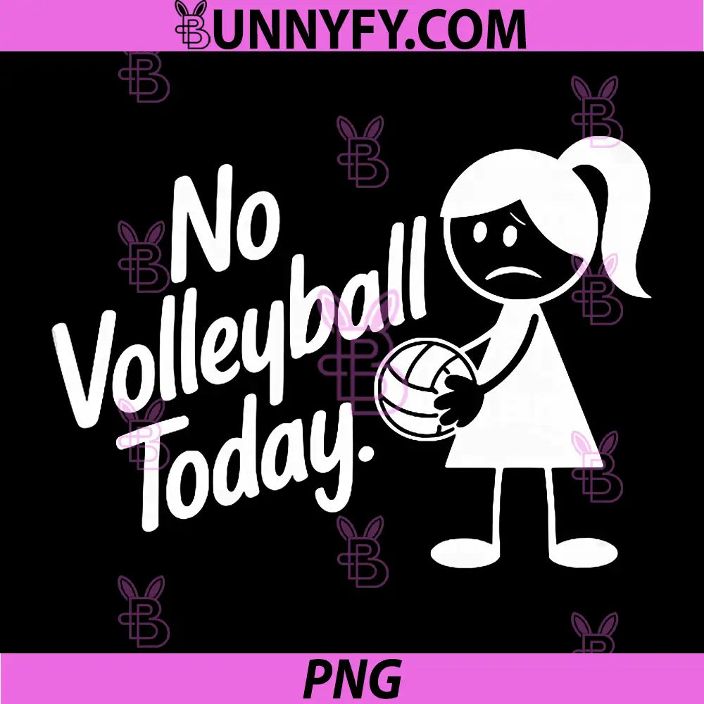 No Volleyball Today PNG, Sad Stick Figure PNG