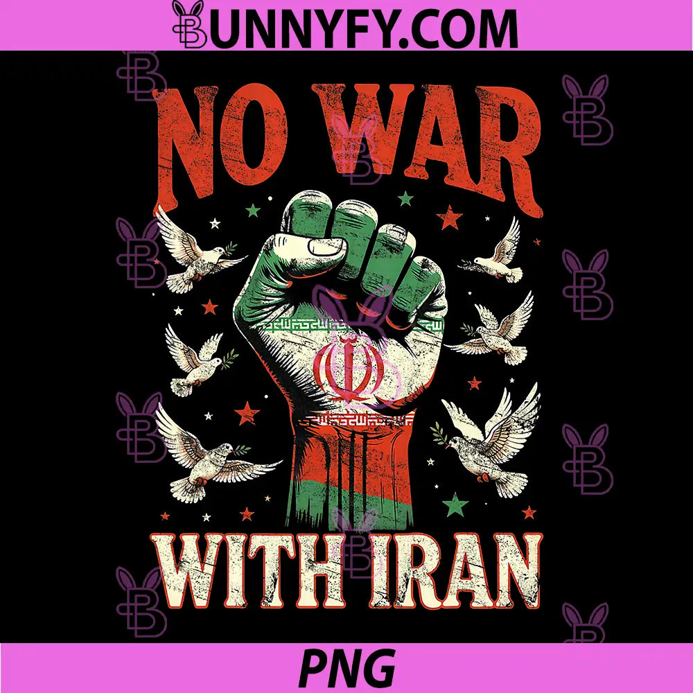 No War with Iran PNG, Not War Stop Wars PNG, Iranian American Peace PNG
