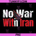 No War with Iran Political PNG, Iranian American Peace PNG