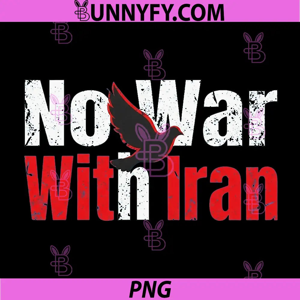 No War with Iran Political PNG, Iranian American Peace PNG