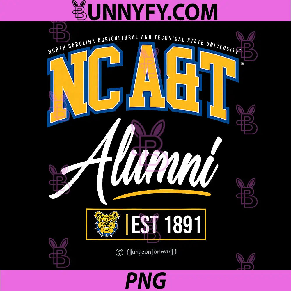 North Carolina A&T State PNG, University NCAT HBCU Alumni PNG