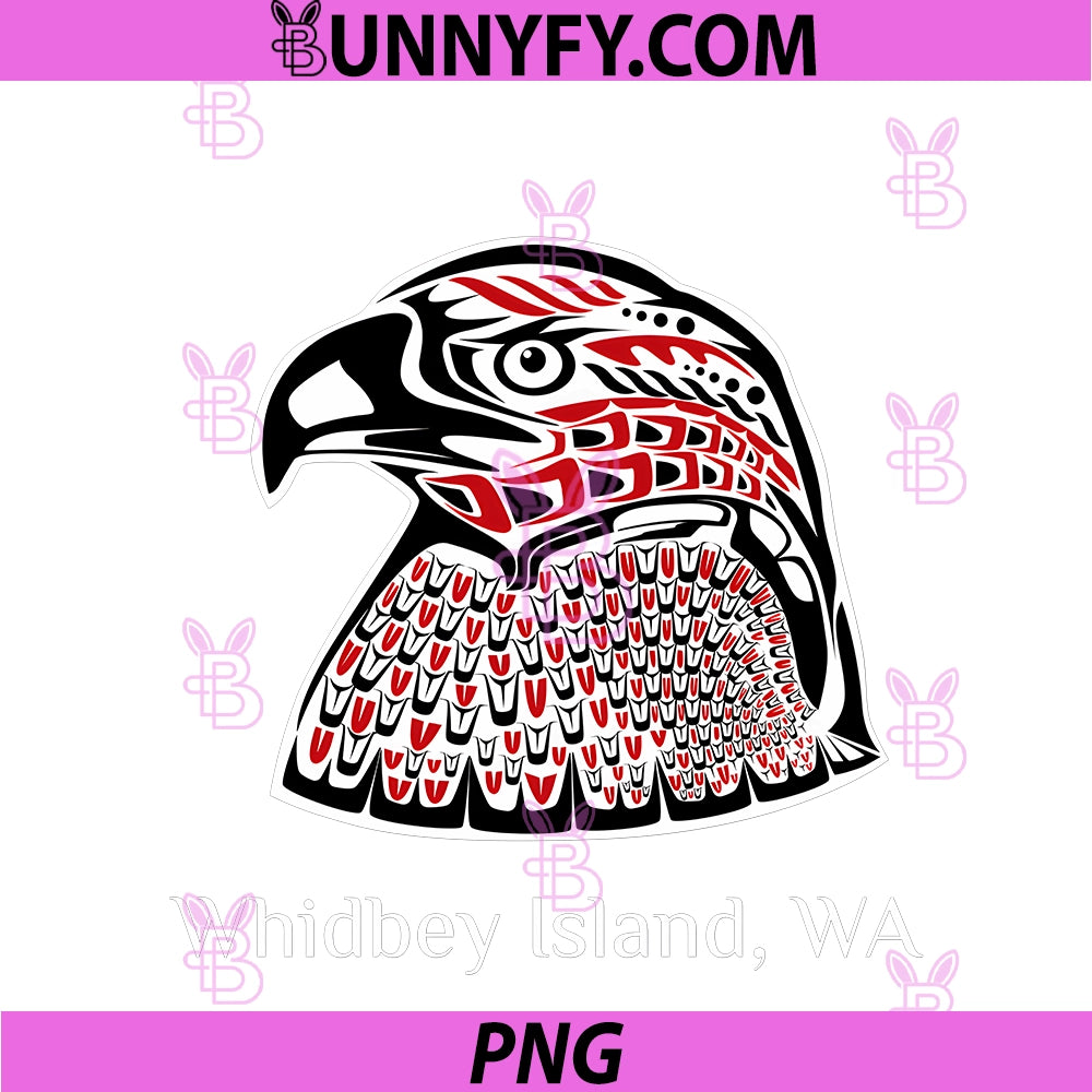 Northwest Native Eagle PNG, Whidbey Island Washington PNG