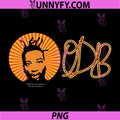 ODB Ol Dirty Baard Logo PNG, Signature Bling Raw Hip Hop 90s PNG