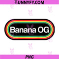 OG Design PNG, Banana Og PNG