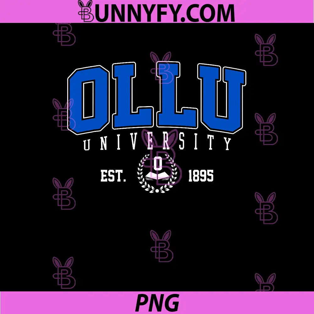 OLLU Classic PNG, Varsity Arch Collegiate PNG 