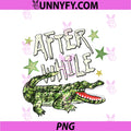 (ON Back) Later After While PNG, Camo Alligator Crocodile Summer PNG