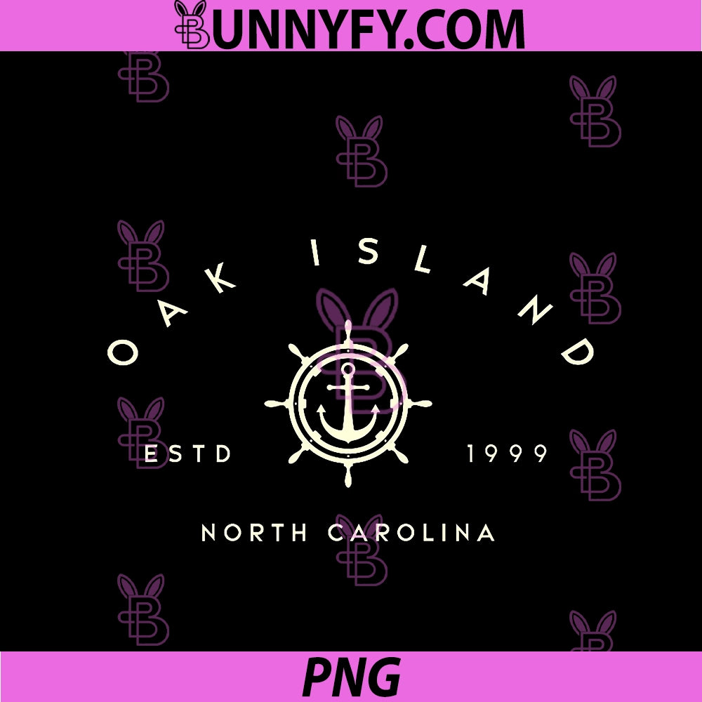 Oak Island North Carolina PNG, Oak Island NC Anchor PNG