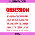 Obsession One PNG, Wish Willow Front & Back PNG