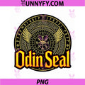 Odin Seal PNG, Rune Circle Norse Symbol Design PNG