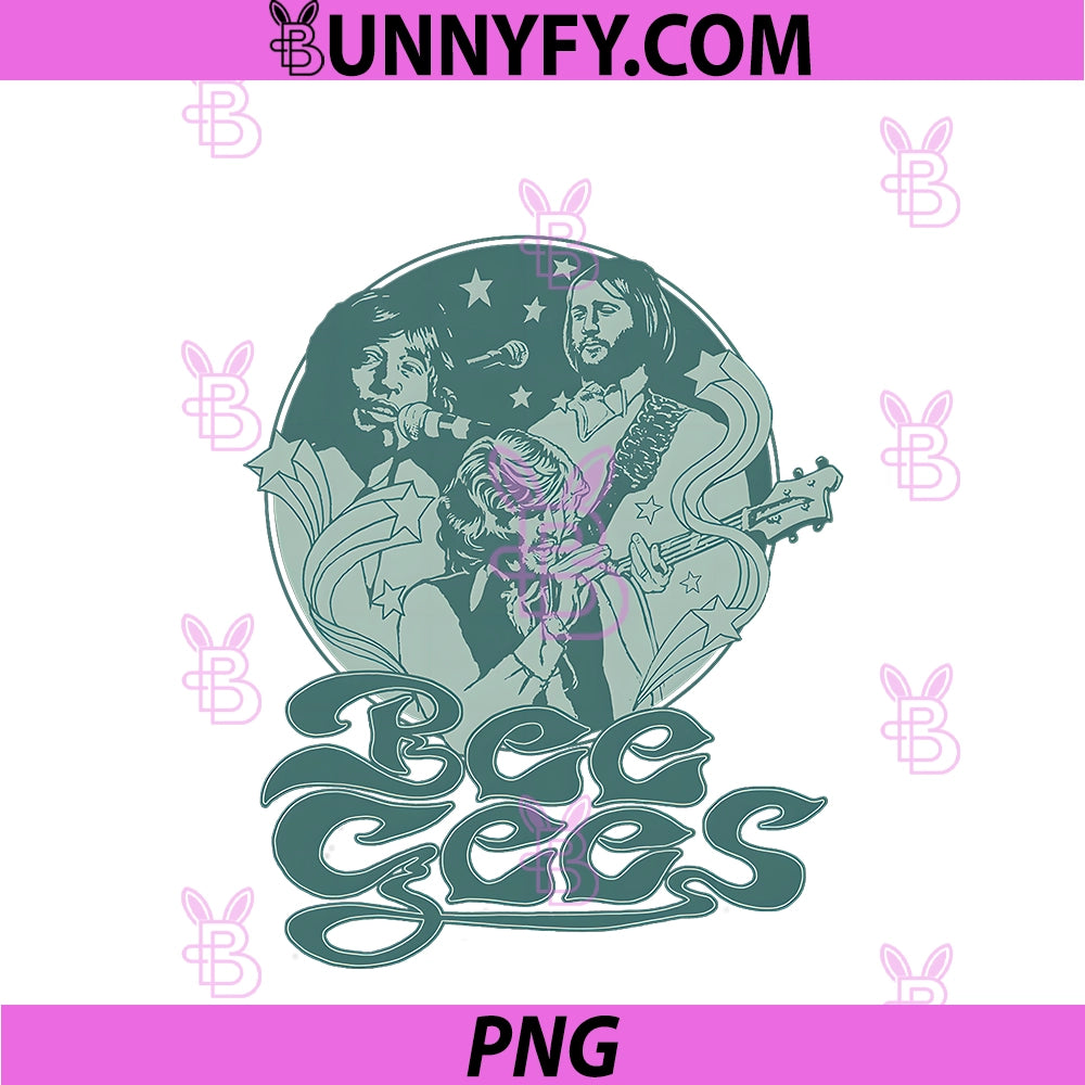 Official Bee Gees PNG, Blue Groove PNG