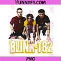 Blink-182 Band Photo Classic Rock PNG, Blink-182 Iconic Band Image PNG