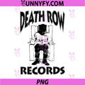 Death Row Records PNG, Black Logo PNG