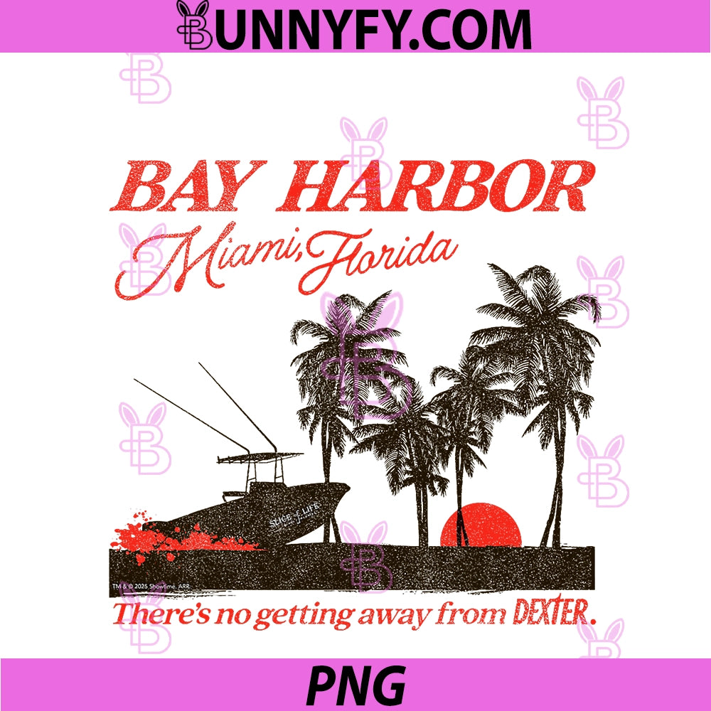 Official Dexter TV PNG, Show Bay Harbor PNG