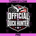 Official Duck Hunter PNG, Duck Hunting Patriotic PNG