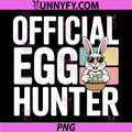 Official Egg Hunter PNG, Funny Easter Bunny PNG