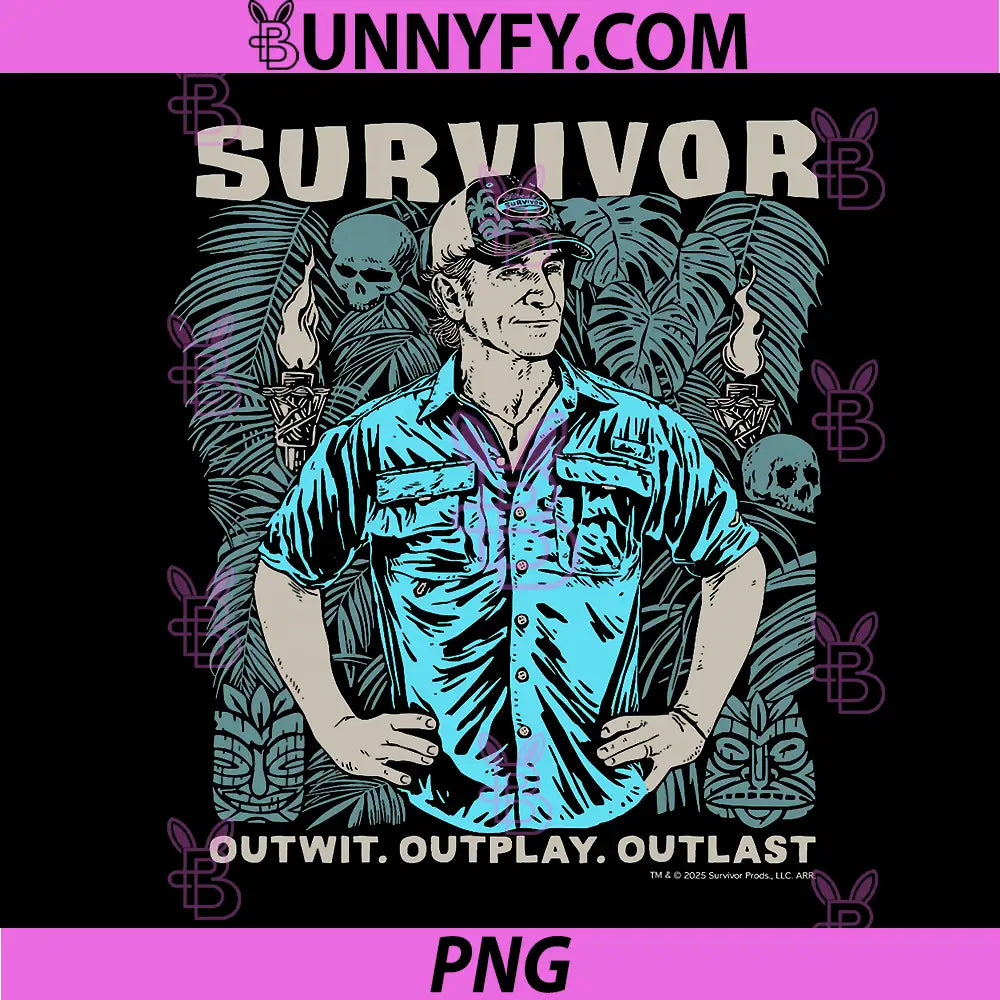 Survivor Outwit Outplay Outlast PNG, Survivor TV Show PNG