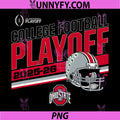 Ohio State Buckeyes PNG, College Football Playoff Stripe 2025 PNG