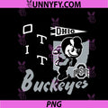 Ohio State Buckeyes PNG, Mascot State Red Officially Licensed PNG
