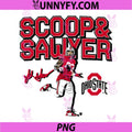 Ohio State Football Jack Sawyer PNG, Scoop and Score PNG