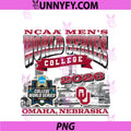 Oklahoma Baseball PNG, College World Series Hardwood Nil PNG