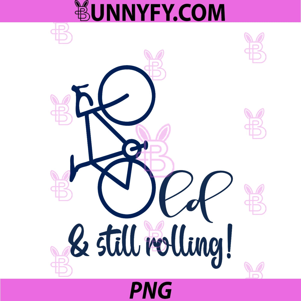 Old Bike Rolling Dad PNG,  Bicycle Grandpa Cycling Cyclist PNG