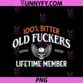 Old Fuckers Club PNG, 100 Bitter Lifetime Member PNG