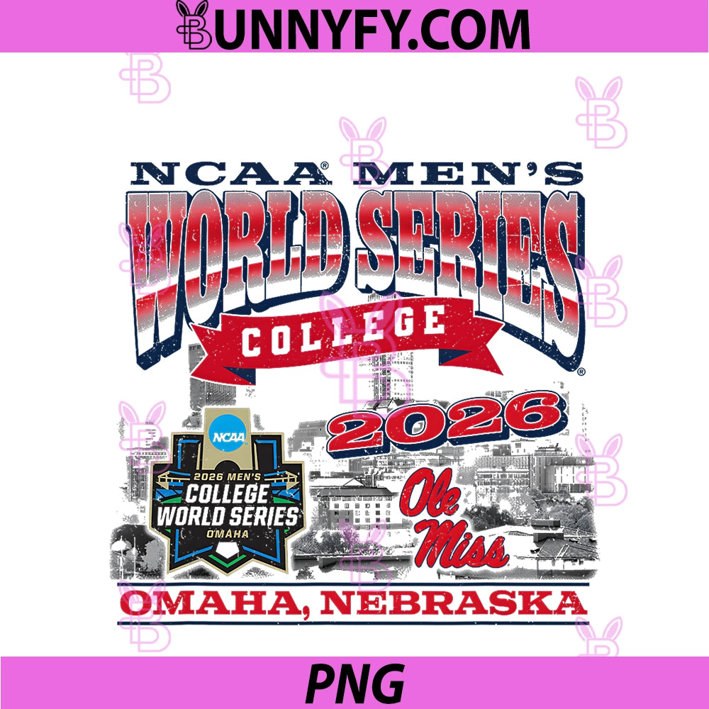 Ole Miss Baseball College World PNG, Series Hardwood Nil PNG