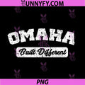 Omaha Built Different PNG, City Pride Sports Style PNG