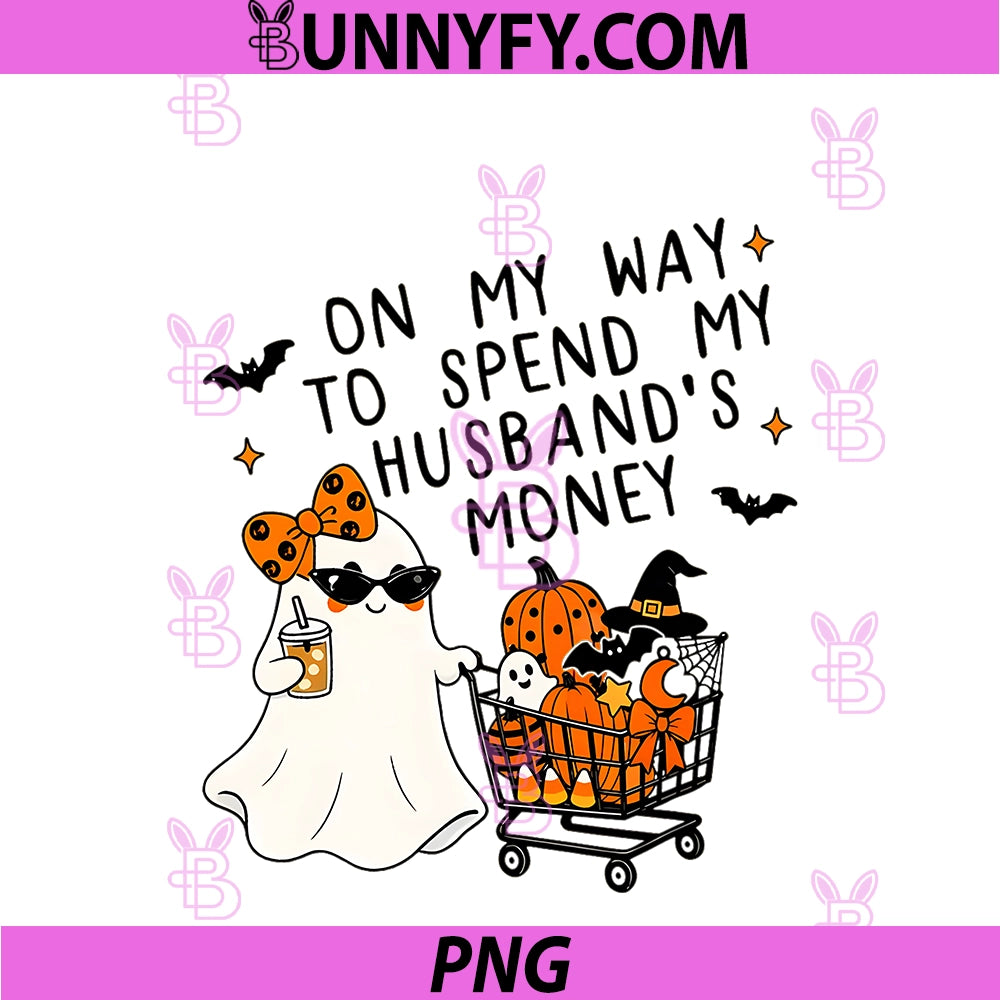 On My Way To Spend PNG, My Husband's Money PNG