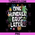 One Hundred Days Later PNG, 100 Days of School Student Teacher PNG