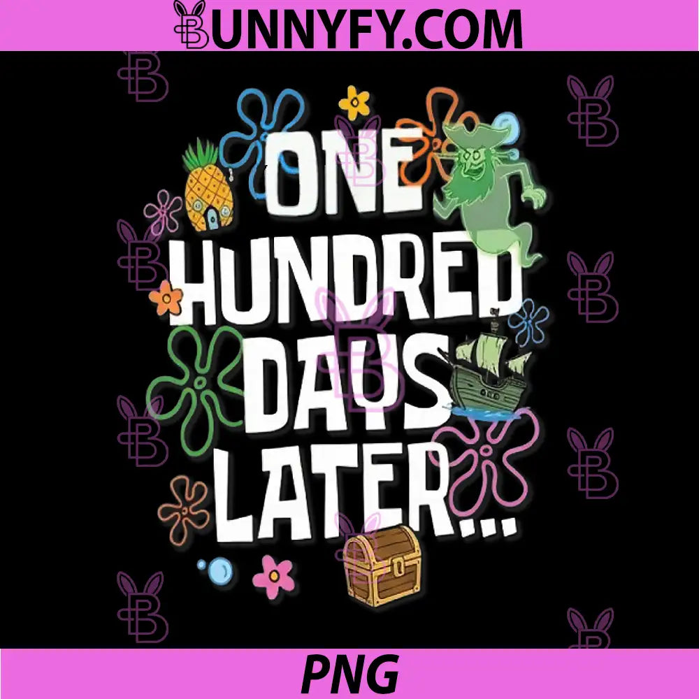 One Hundred Days Later PNG, 100 Days of School Student Teacher PNG